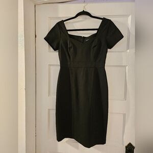 Brooks Brothers Women’s Classic Black Cocktail Dress Size 4 Petite, Cap Sleeves